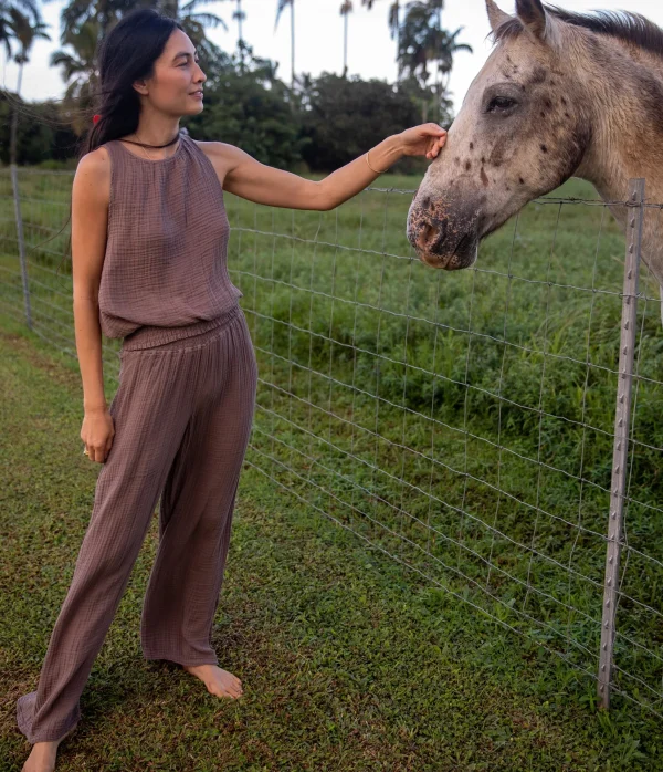 Michael Stars Susie Gauze Pant- Pants, Shorts & Skirts