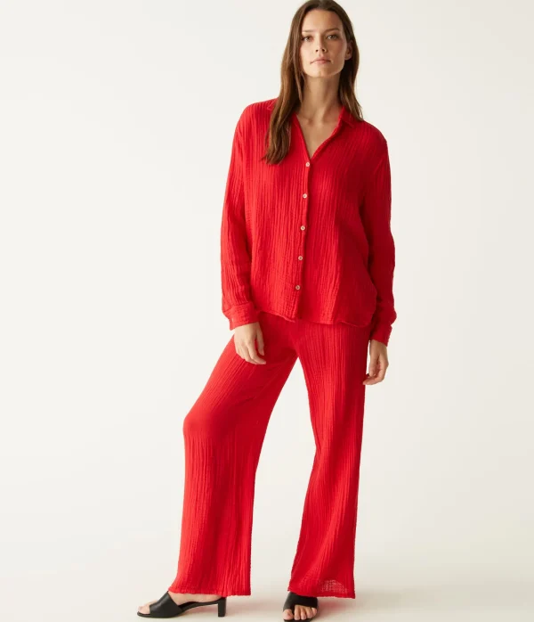 Michael Stars Susie Gauze Pant- Pants, Shorts & Skirts