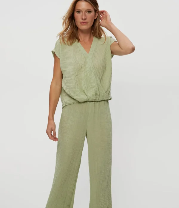 Michael Stars Susie Gauze Pant- Pants, Shorts & Skirts
