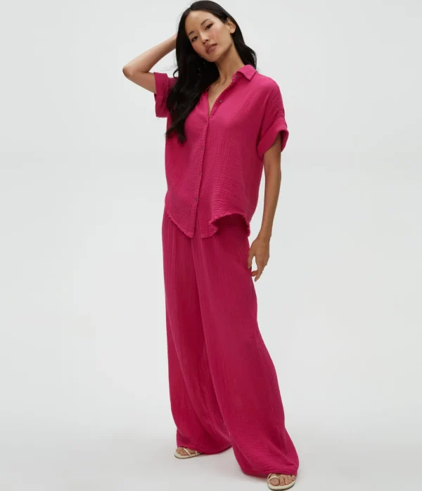 Michael Stars Susie Gauze Pant- Pants, Shorts & Skirts