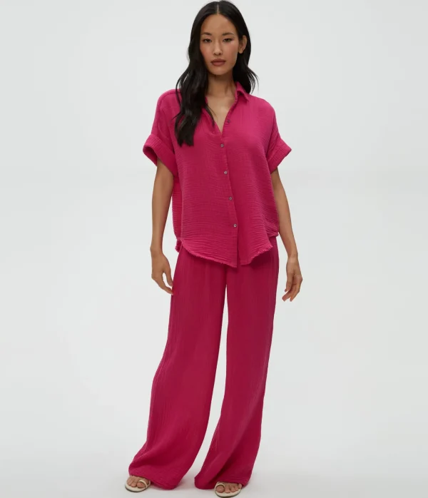 Michael Stars Susie Gauze Pant- Pants, Shorts & Skirts