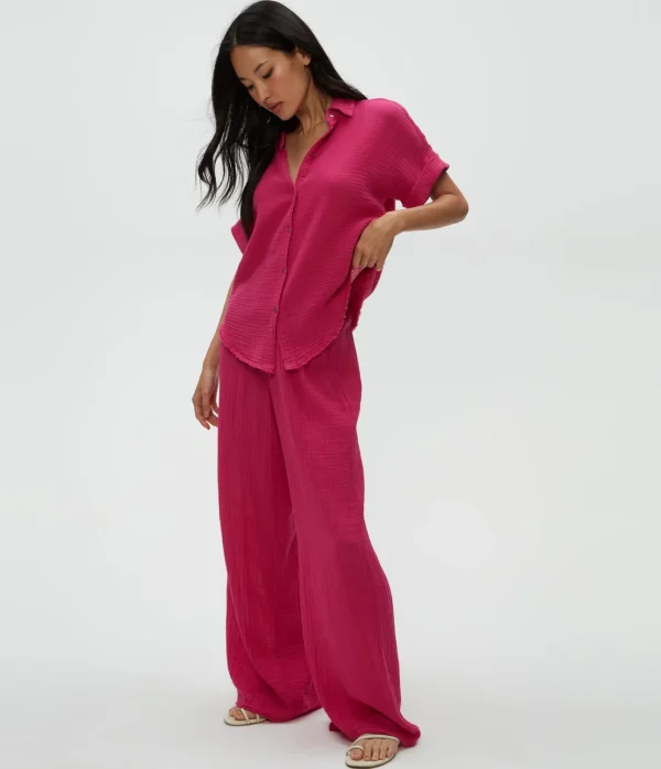 Michael Stars Susie Gauze Pant- Pants, Shorts & Skirts