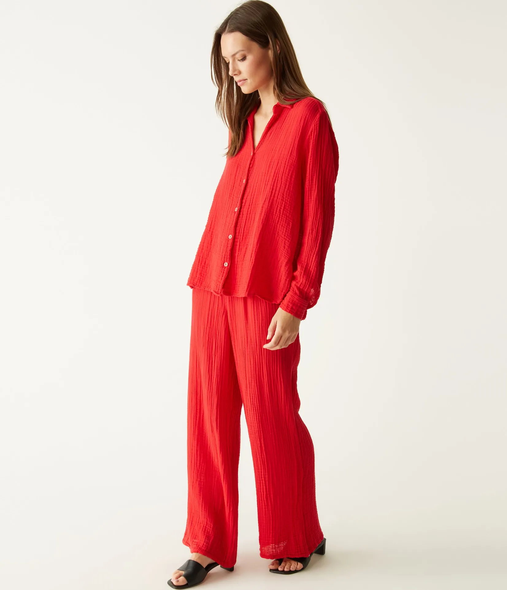 susie_gauze_pant_12.webp Michael Stars Susie Gauze Pant- Pants, Shorts & Skirts