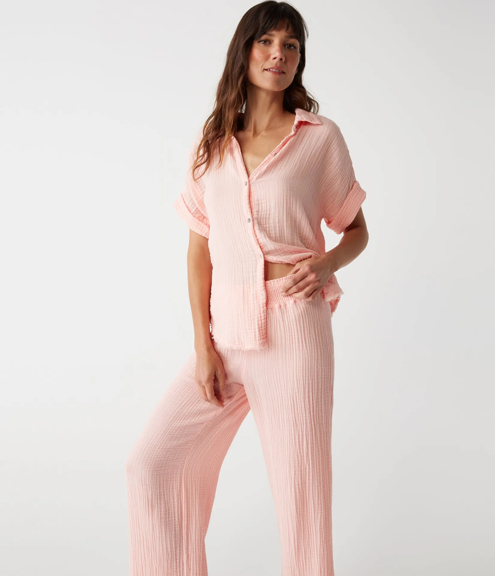 susie_gauze_pant_34.webp Michael Stars Susie Gauze Pant- Pants, Shorts & Skirts