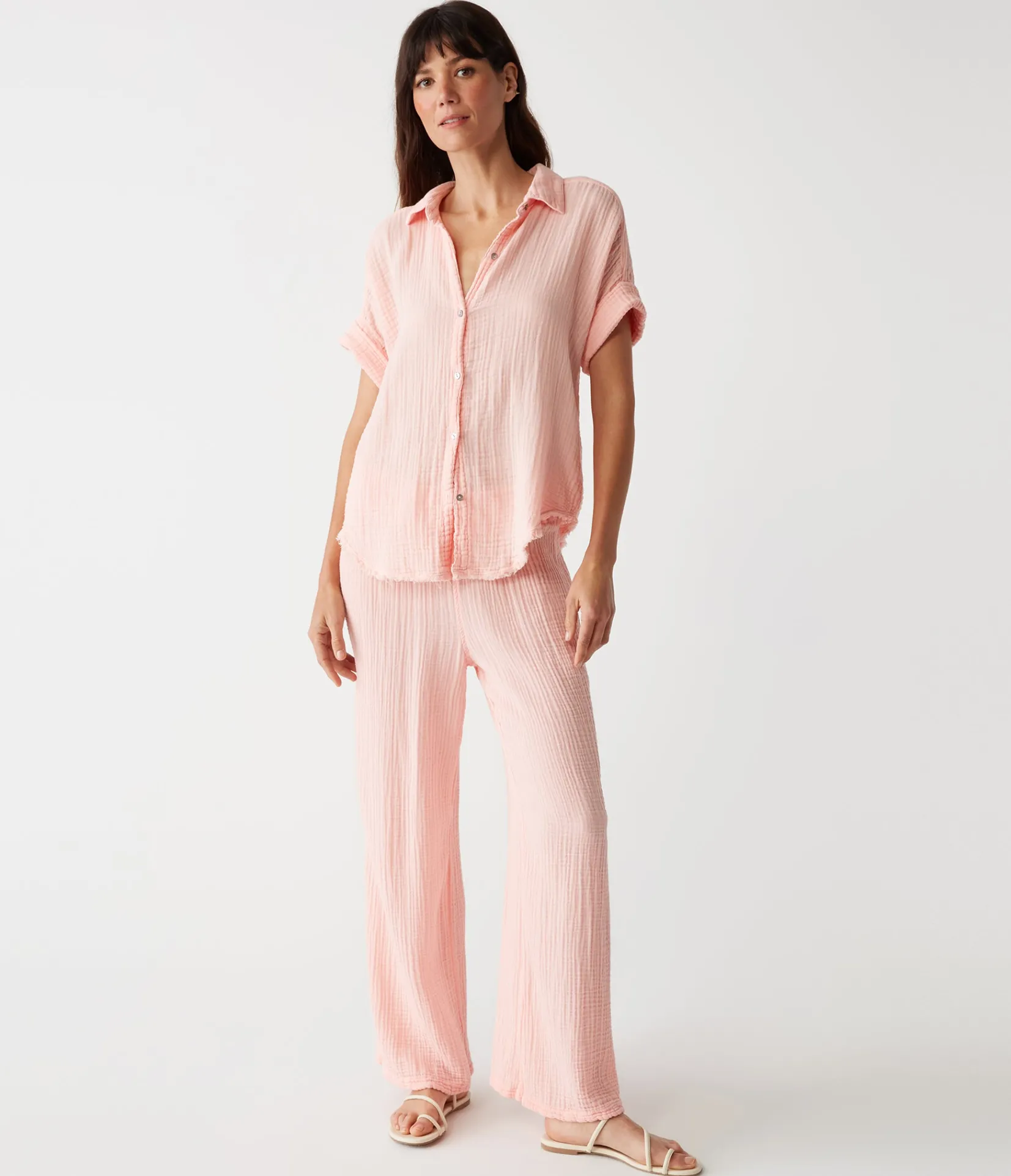 susie_gauze_pant_35.webp Michael Stars Susie Gauze Pant- Pants, Shorts & Skirts