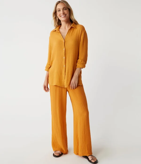 Michael Stars Susie Gauze Pant- Pants, Shorts & Skirts