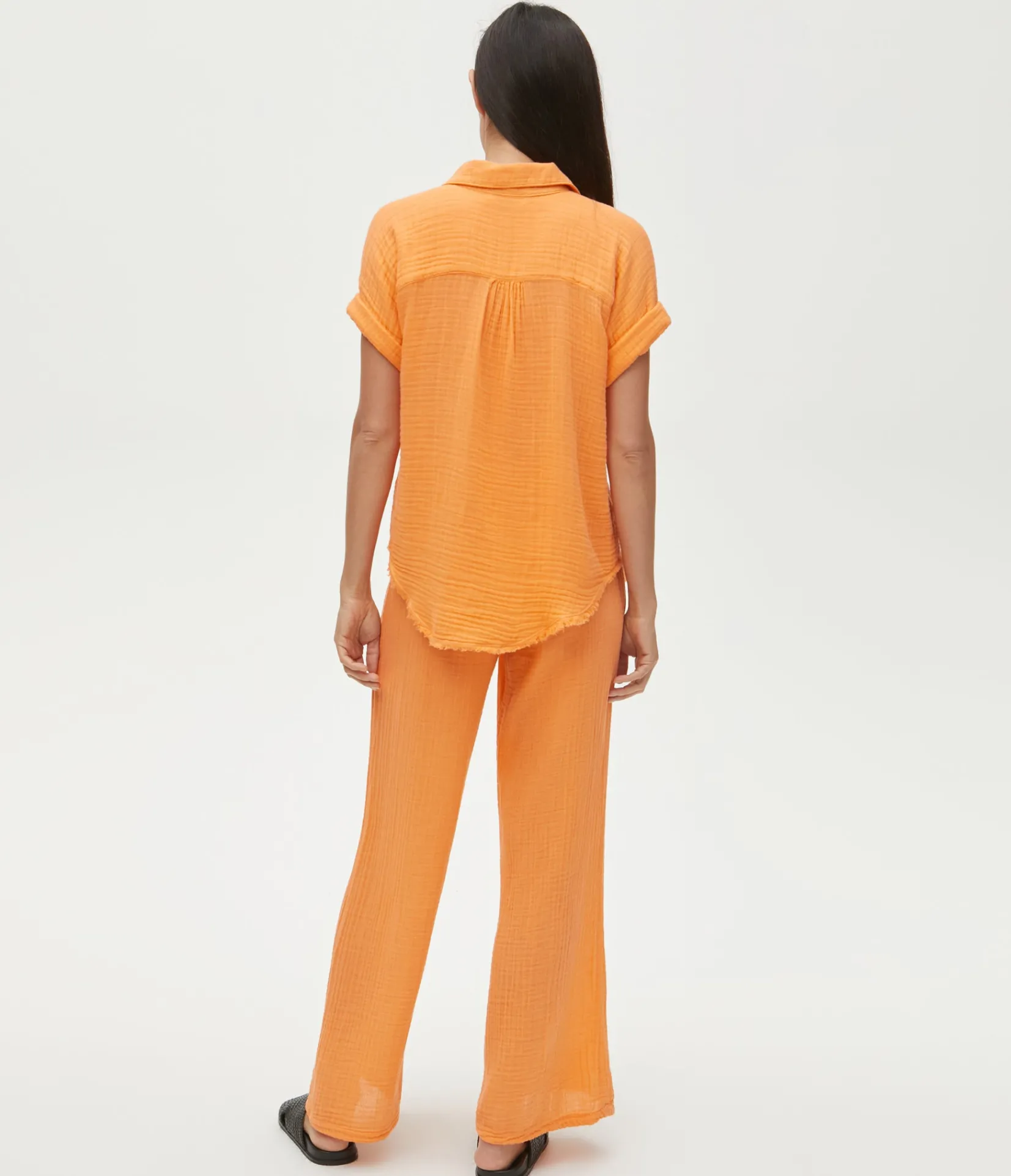 susie_gauze_pant_52.webp Michael Stars Susie Gauze Pant- Pants, Shorts & Skirts