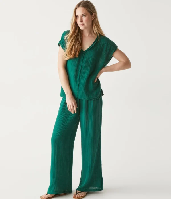 Michael Stars Susie Gauze Pant- Pants, Shorts & Skirts