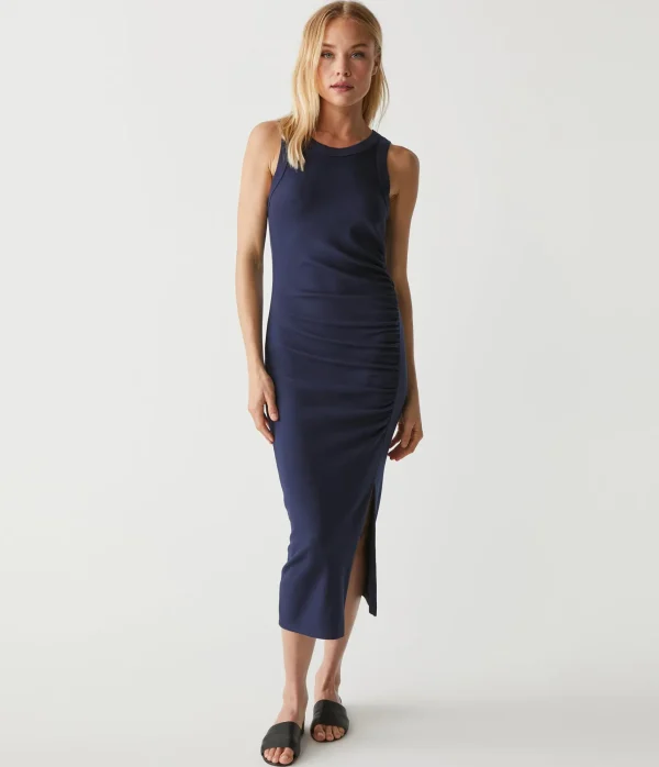 Michael Stars Tala Asymmetrical Midi Dress- Dresses | Midi Dresses