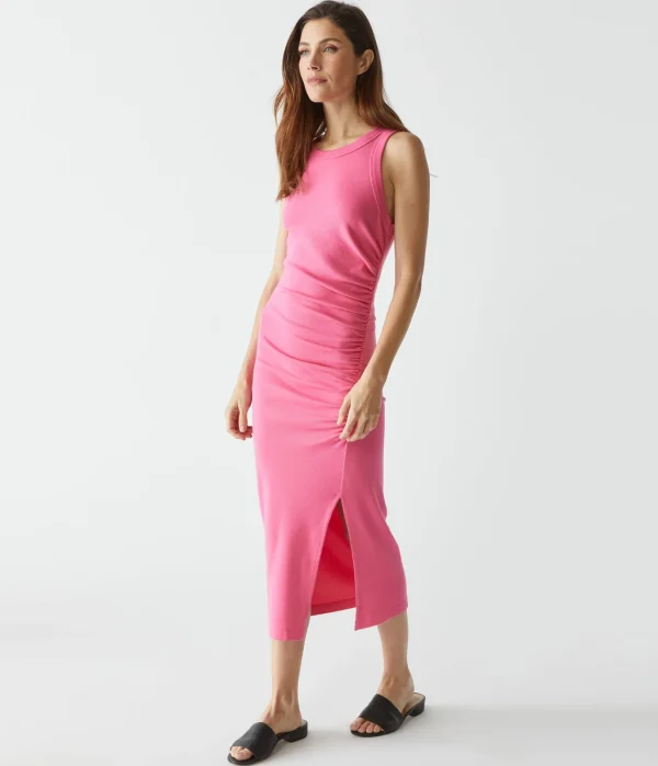 Michael Stars Tala Asymmetrical Midi Dress- Dresses | Midi Dresses