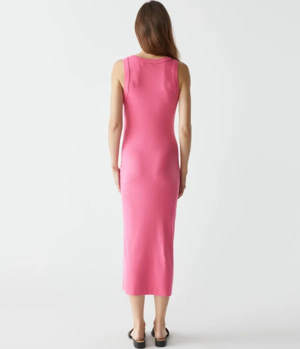 Michael Stars Tala Asymmetrical Midi Dress- Dresses | Midi Dresses