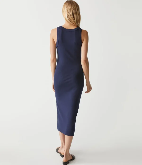 Michael Stars Tala Asymmetrical Midi Dress- Dresses | Midi Dresses