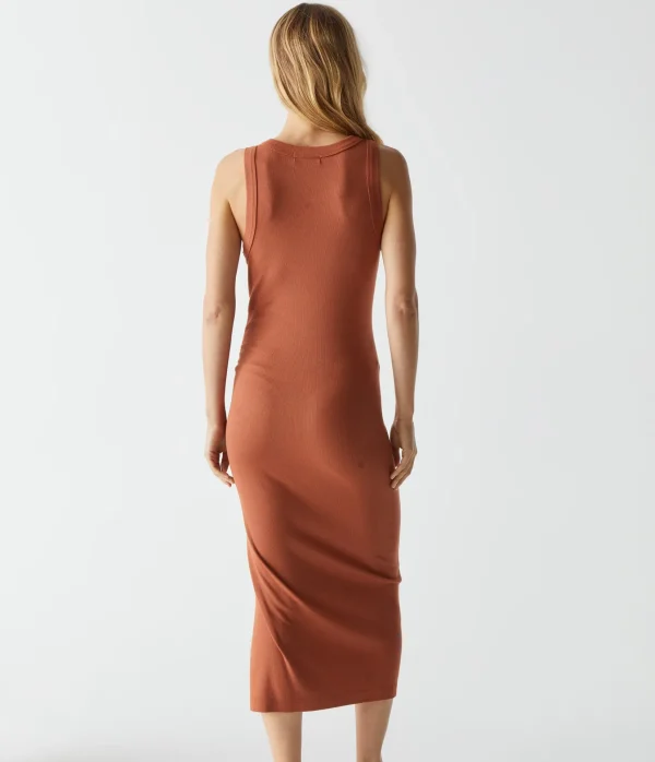 Michael Stars Tala Asymmetrical Midi Dress- Dresses | Midi Dresses