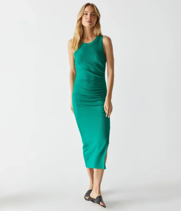 Michael Stars Tala Asymmetrical Midi Dress- Dresses | Midi Dresses