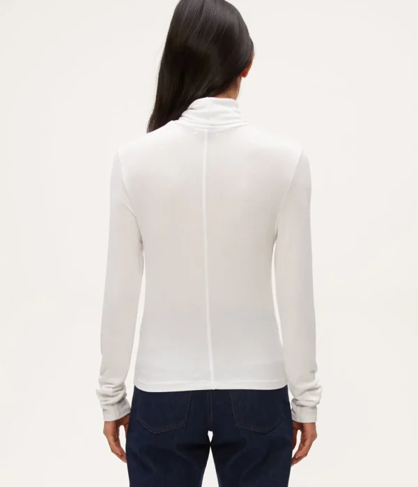 Michael Stars Tara Crop Turtleneck- T-Shirts