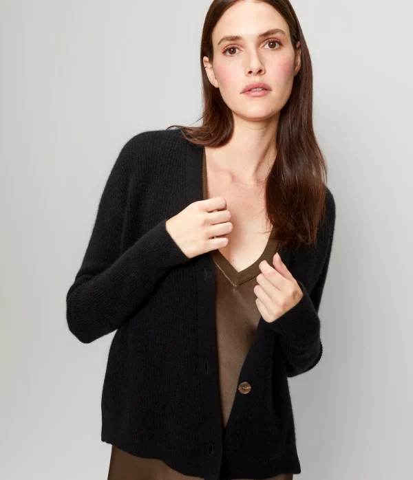 Michael Stars Tasha Cashmere Cardigan- Sweaters & Cardigans