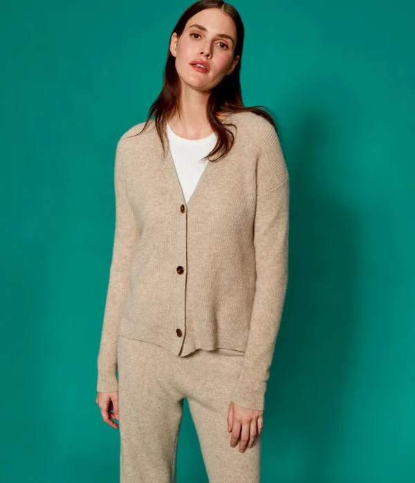 Michael Stars Tasha Cashmere Cardigan- Sweaters & Cardigans