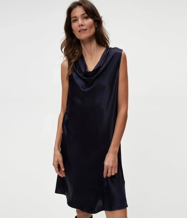 Michael Stars Tessa Satin Mini Dress- Dresses