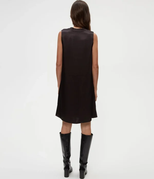 Michael Stars Tessa Satin Mini Dress- Dresses