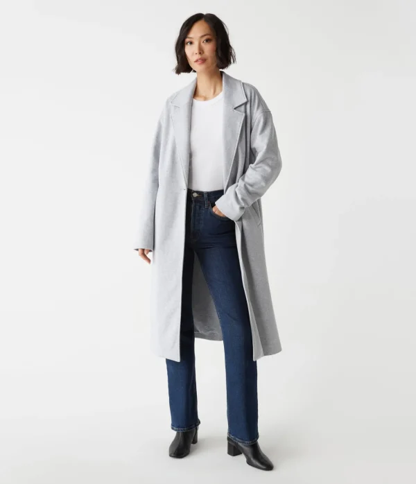 Michael Stars Torres Terry Overcoat- Blazers, Jackets & Outerwear
