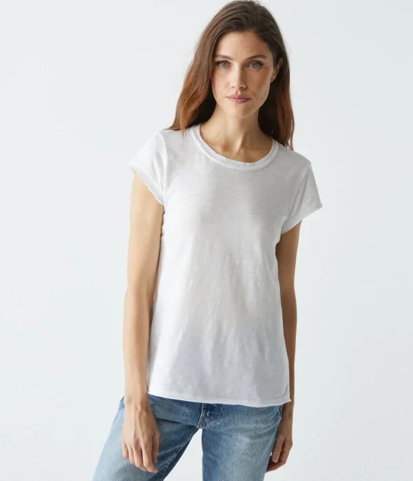 Michael Stars Trudy Supima Tee- T-Shirts | Supima Cotton T-Shirts