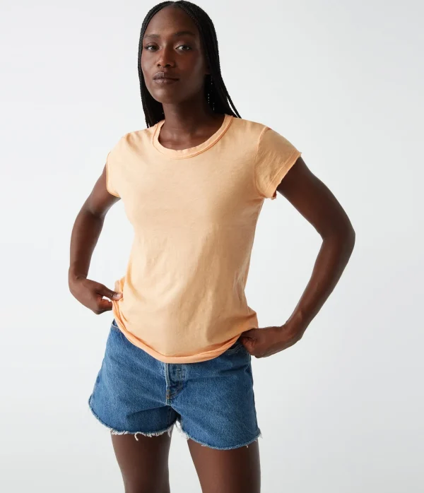 Michael Stars Trudy Supima Tee- T-Shirts | Supima Cotton T-Shirts