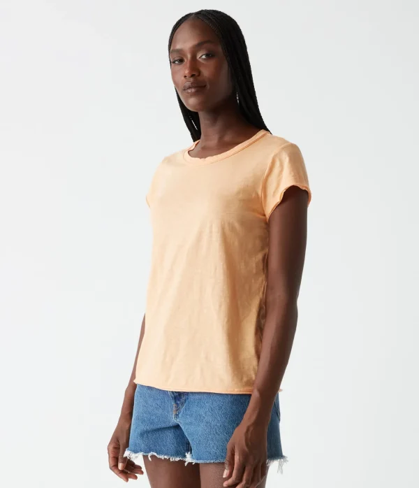 Michael Stars Trudy Supima Tee- T-Shirts | Supima Cotton T-Shirts