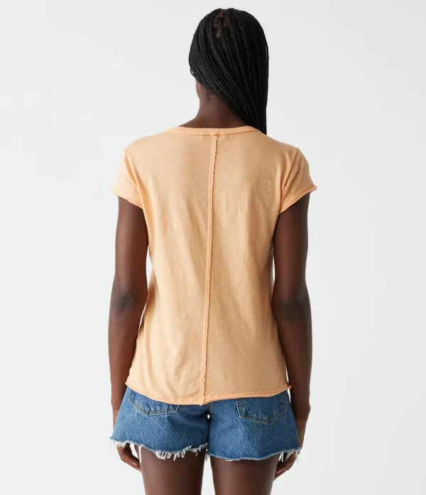 Michael Stars Trudy Supima Tee- T-Shirts | Supima Cotton T-Shirts