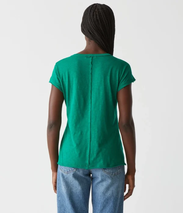 Michael Stars Trudy Supima Tee- T-Shirts | Supima Cotton T-Shirts