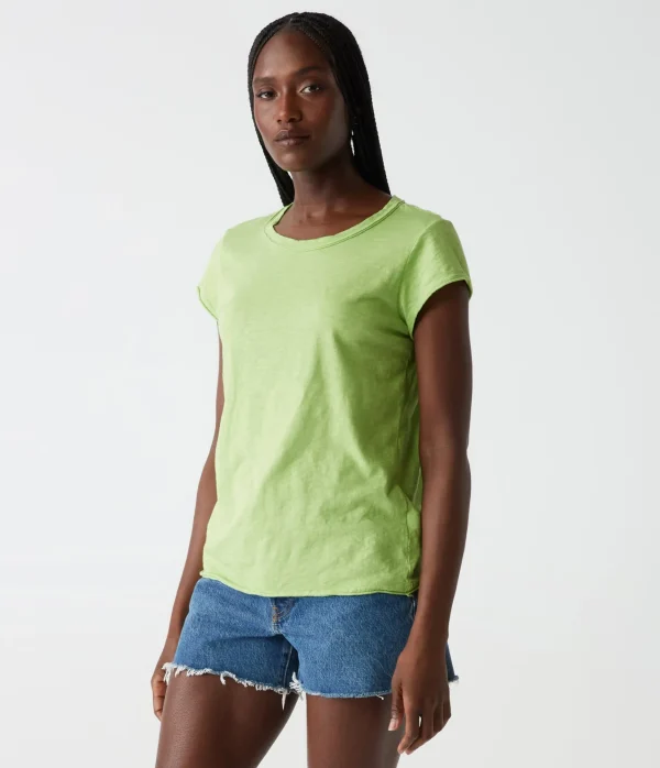 Michael Stars Trudy Supima Tee- T-Shirts | Supima Cotton T-Shirts