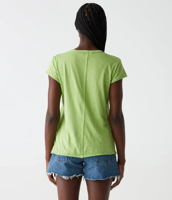Michael Stars Trudy Supima Tee- T-Shirts | Supima Cotton T-Shirts