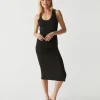 Michael Stars Ulla Ribbed Dress- Dresses | Midi Dresses