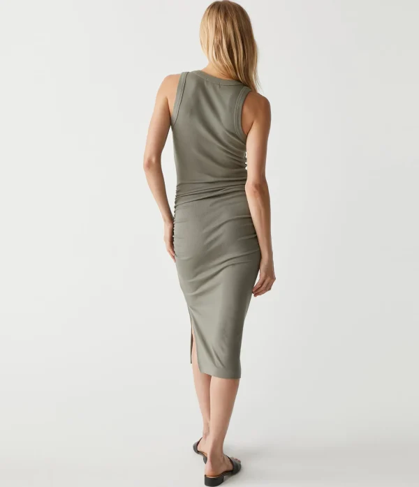 Michael Stars Ulla Ribbed Dress- Dresses | Midi Dresses