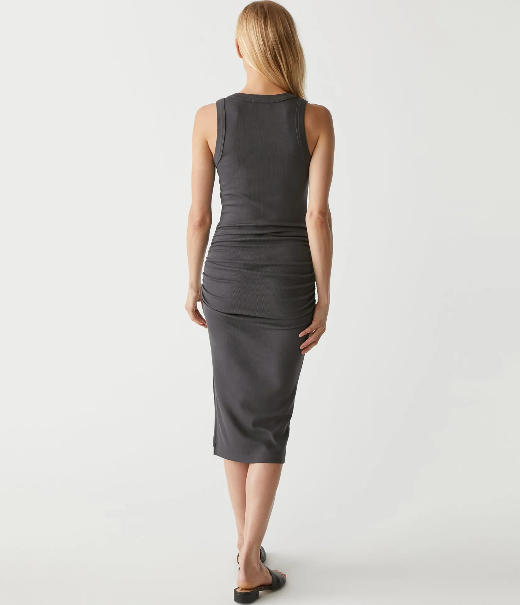 ulla_ribbed_dress_23.webp Michael Stars Ulla Ribbed Dress- Dresses | Midi Dresses