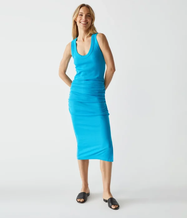 Michael Stars Ulla Ribbed Dress- Dresses | Midi Dresses