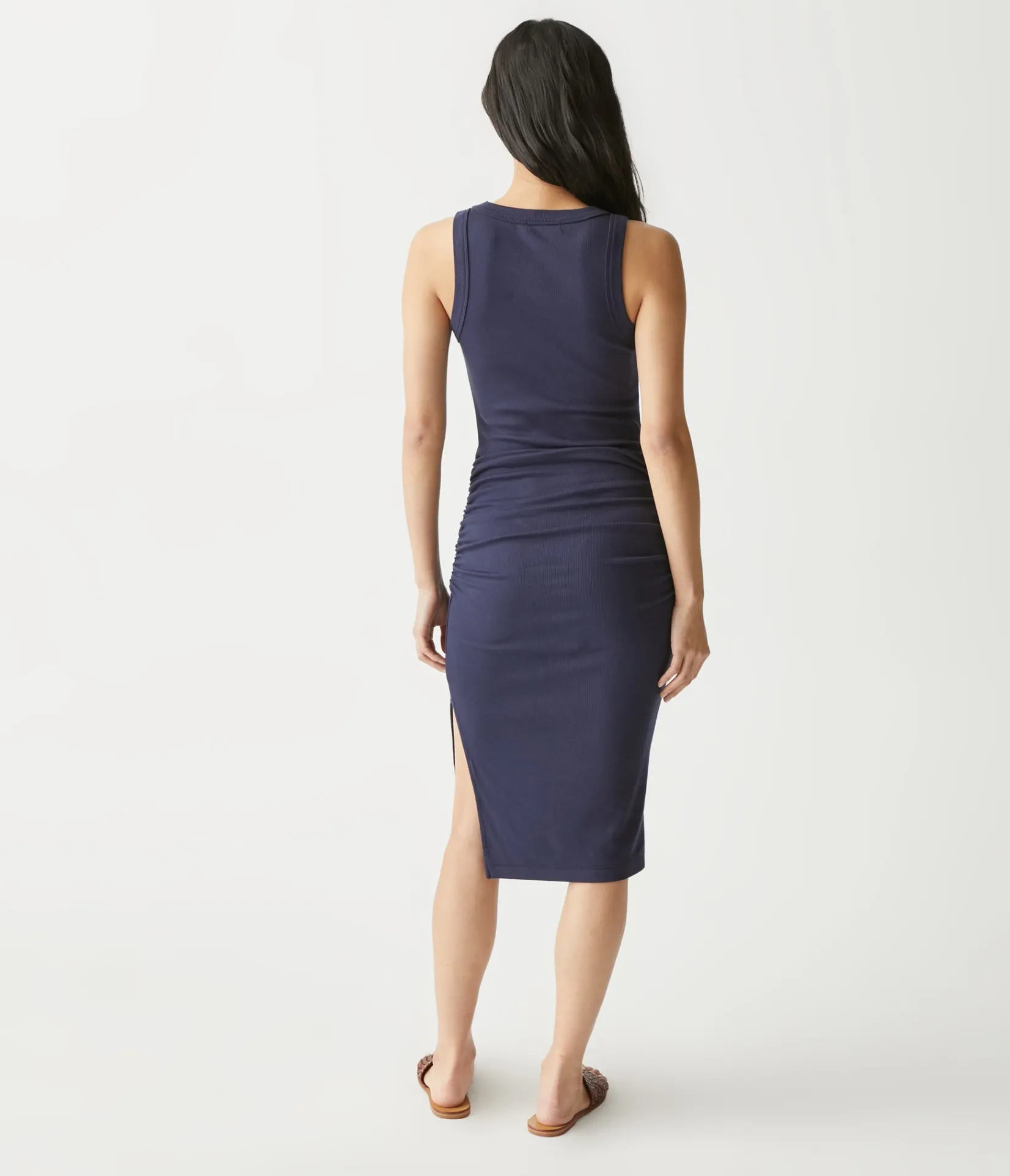 ulla_ribbed_dress_43.webp Michael Stars Ulla Ribbed Dress- Dresses | Midi Dresses