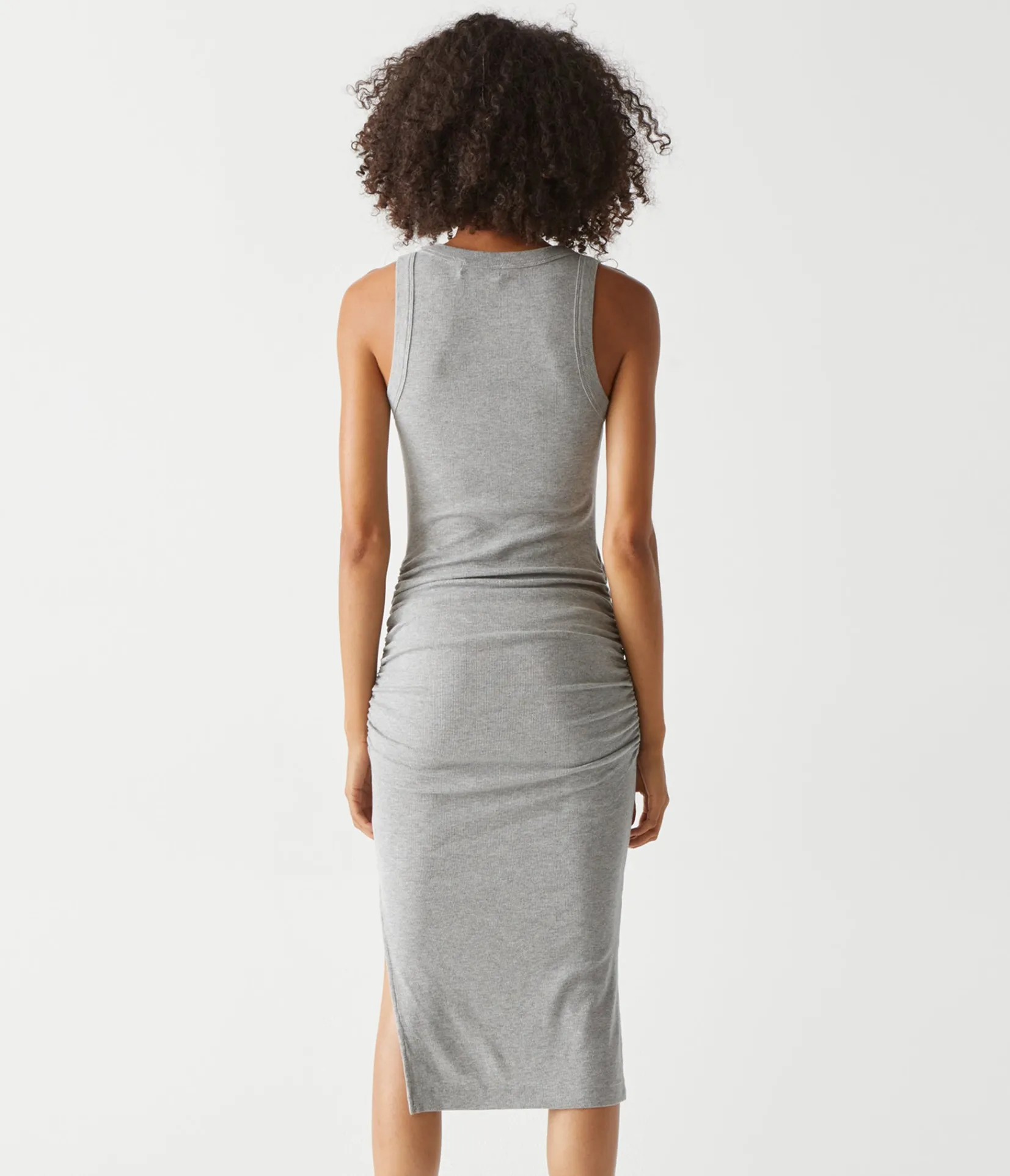 ulla_ribbed_dress_47.webp Michael Stars Ulla Ribbed Dress- Dresses | Midi Dresses