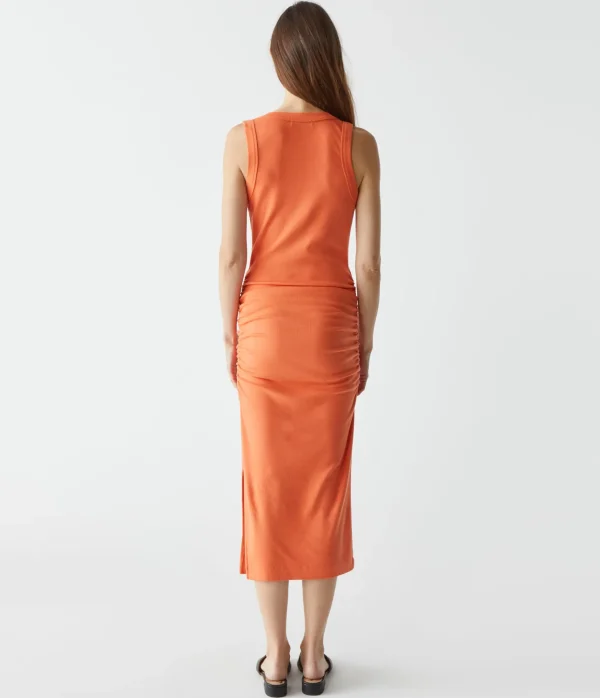 Michael Stars Ulla Ribbed Dress- Dresses | Midi Dresses