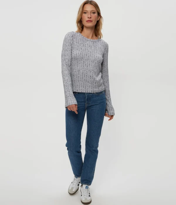 Michael Stars Valerie Bell Sleeve Top- Tops, Blouses & Shirts