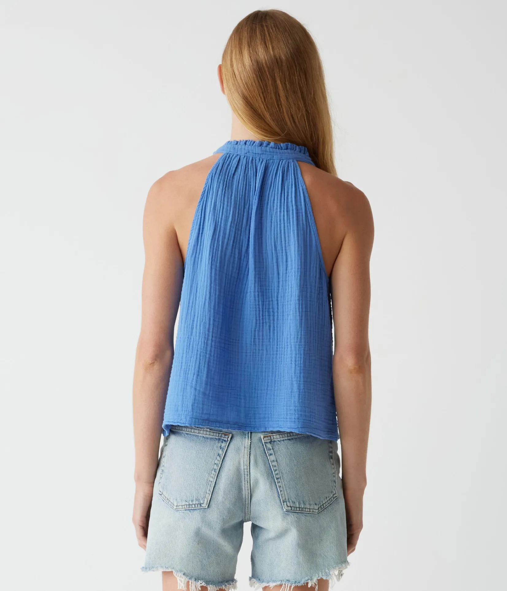 viola_gauze_tank_19.webp Michael Stars Viola Gauze Tank- Tops, Blouses & Shirts