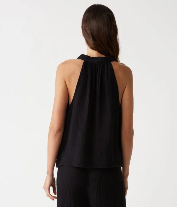 Michael Stars Viola Gauze Tank- Tops, Blouses & Shirts