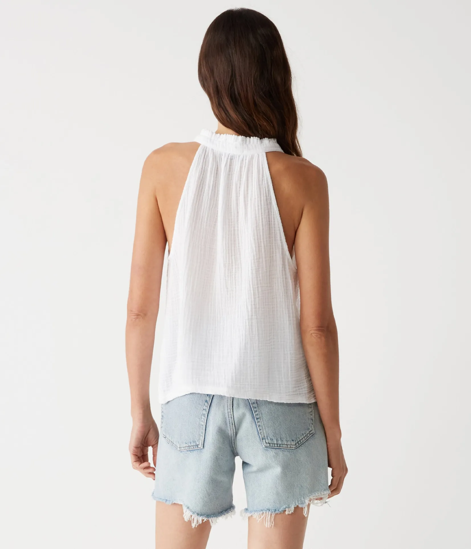 viola_gauze_tank_7.webp Michael Stars Viola Gauze Tank- Tops, Blouses & Shirts