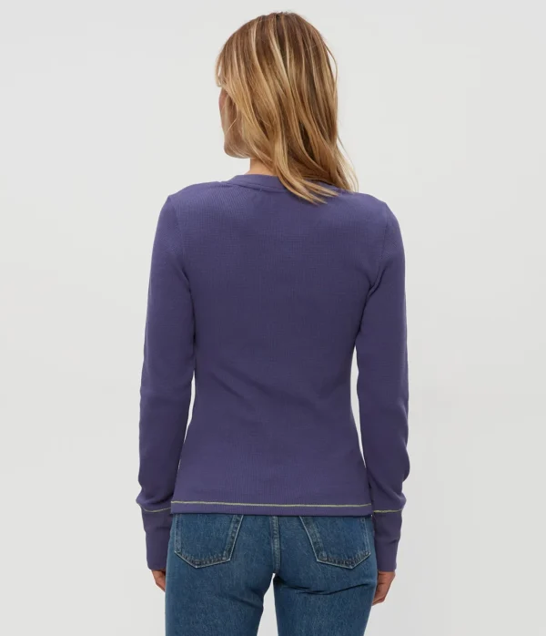 Michael Stars Willa Thermal Tee- T-Shirts | Loungewear