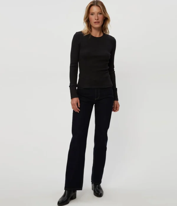 Michael Stars Willa Thermal Tee- T-Shirts | Loungewear