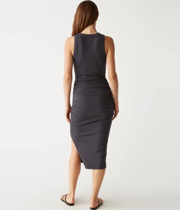 Michael Stars Wren Ribbed Midi Dress- Dresses | Midi Dresses