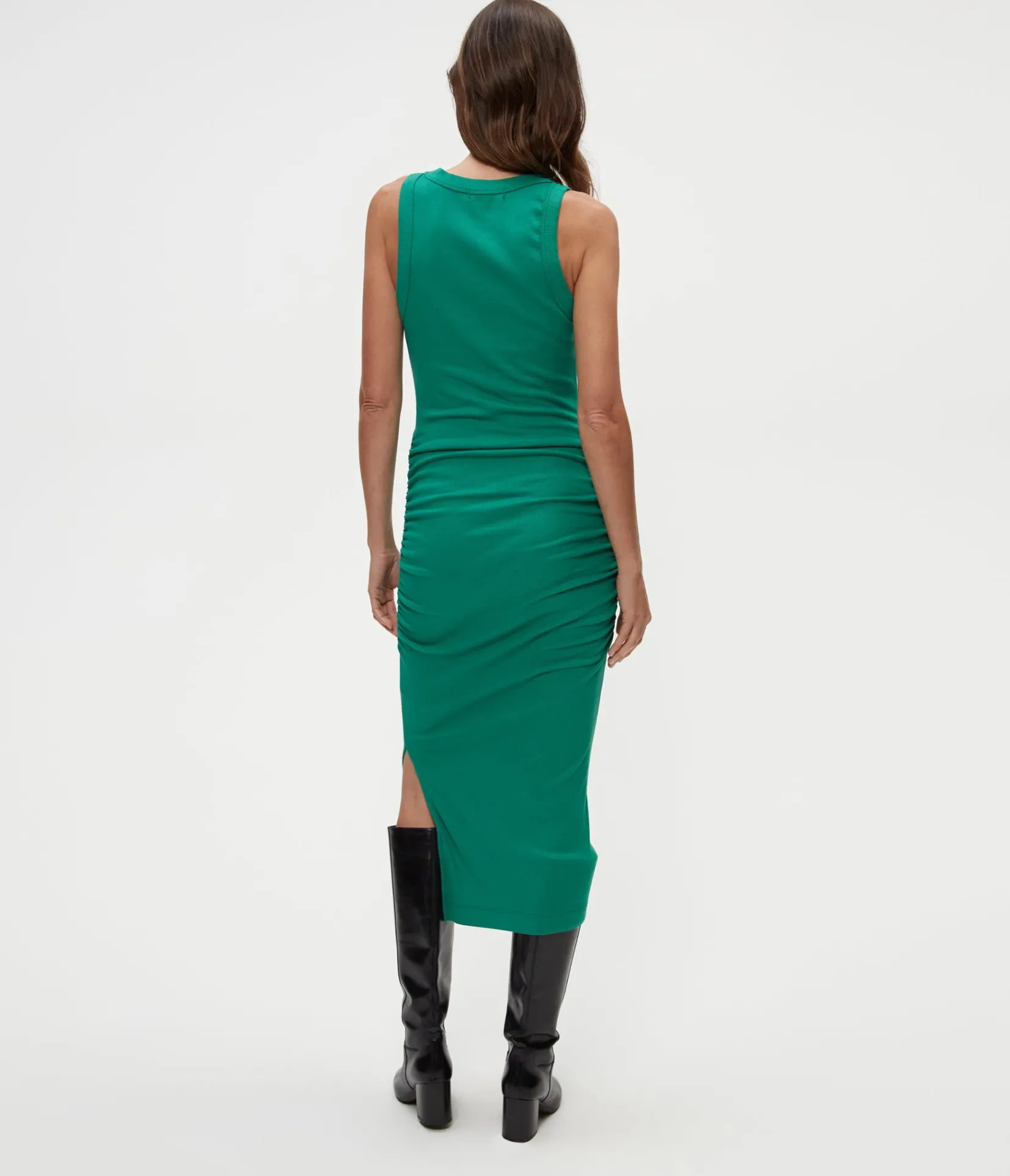 wren_ribbed_midi_dress_18.webp Michael Stars Wren Ribbed Midi Dress- Dresses | Midi Dresses