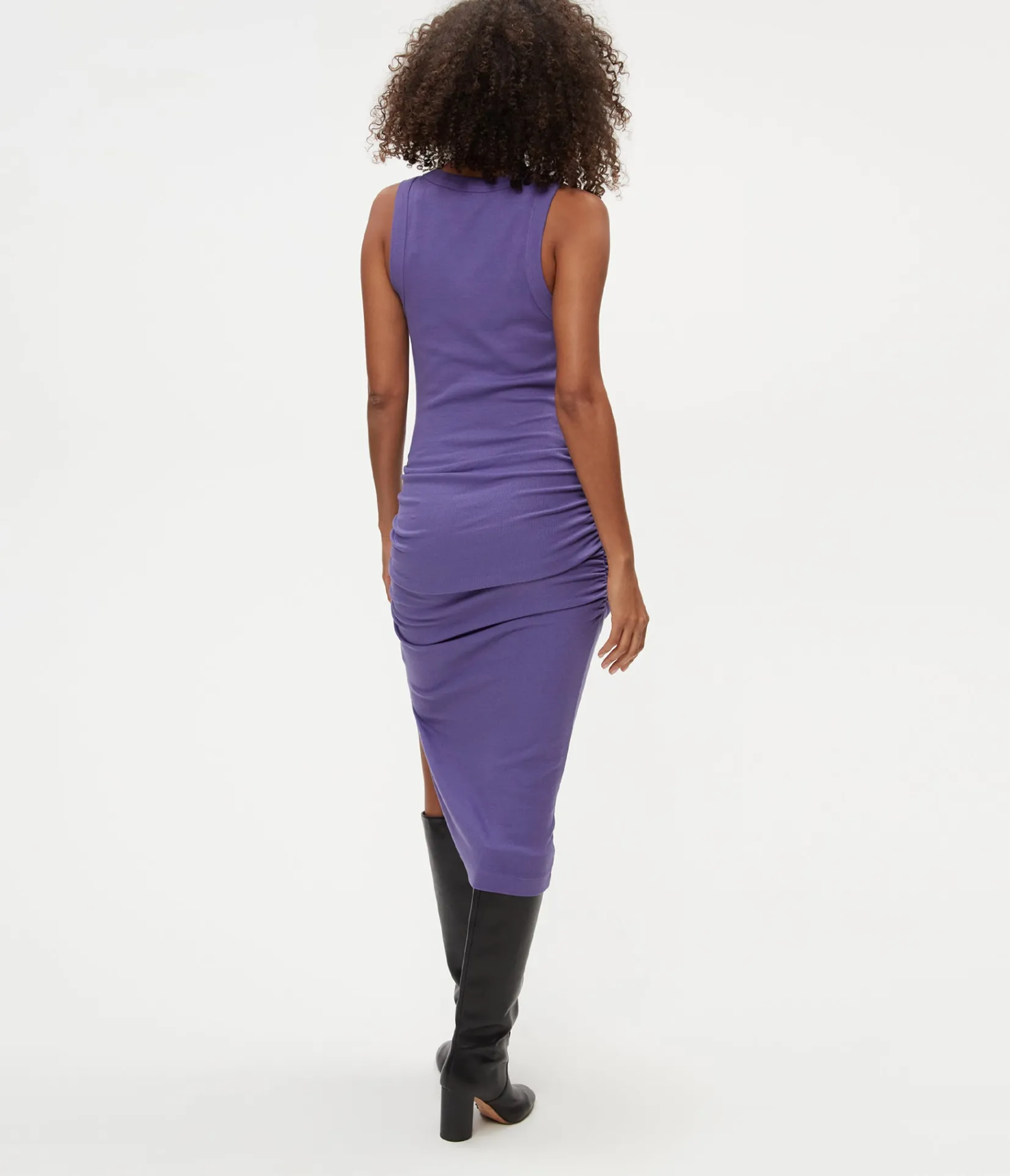 wren_ribbed_midi_dress_34.webp Michael Stars Wren Ribbed Midi Dress- Dresses | Midi Dresses