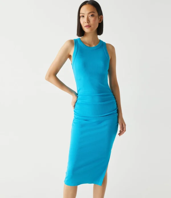 Michael Stars Wren Ribbed Midi Dress- Dresses | Midi Dresses