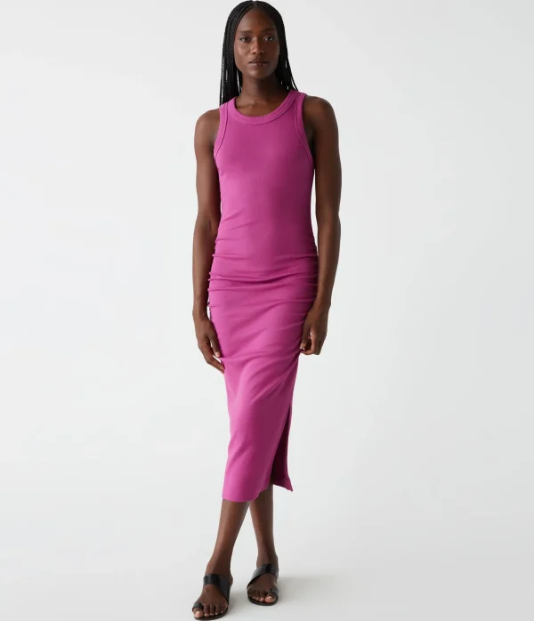 Michael Stars Wren Ribbed Midi Dress- Dresses | Midi Dresses