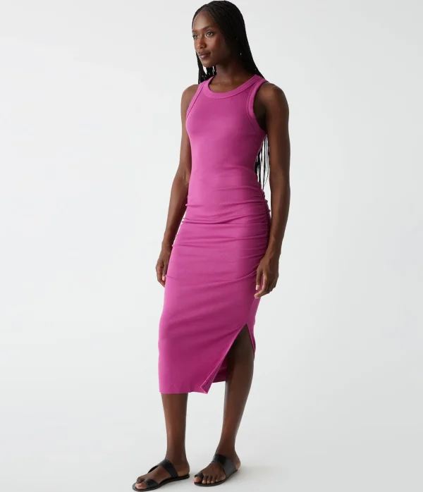 Michael Stars Wren Ribbed Midi Dress- Dresses | Midi Dresses